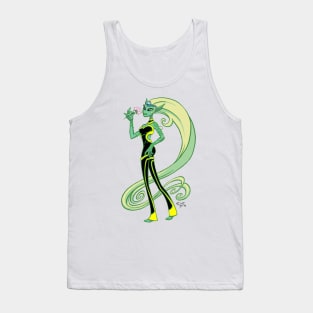 Eve Galactic Flower Maiden Tank Top